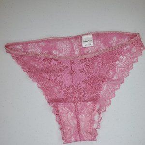 Ginger & Peach Pink Blushing Bride Pantie Size L